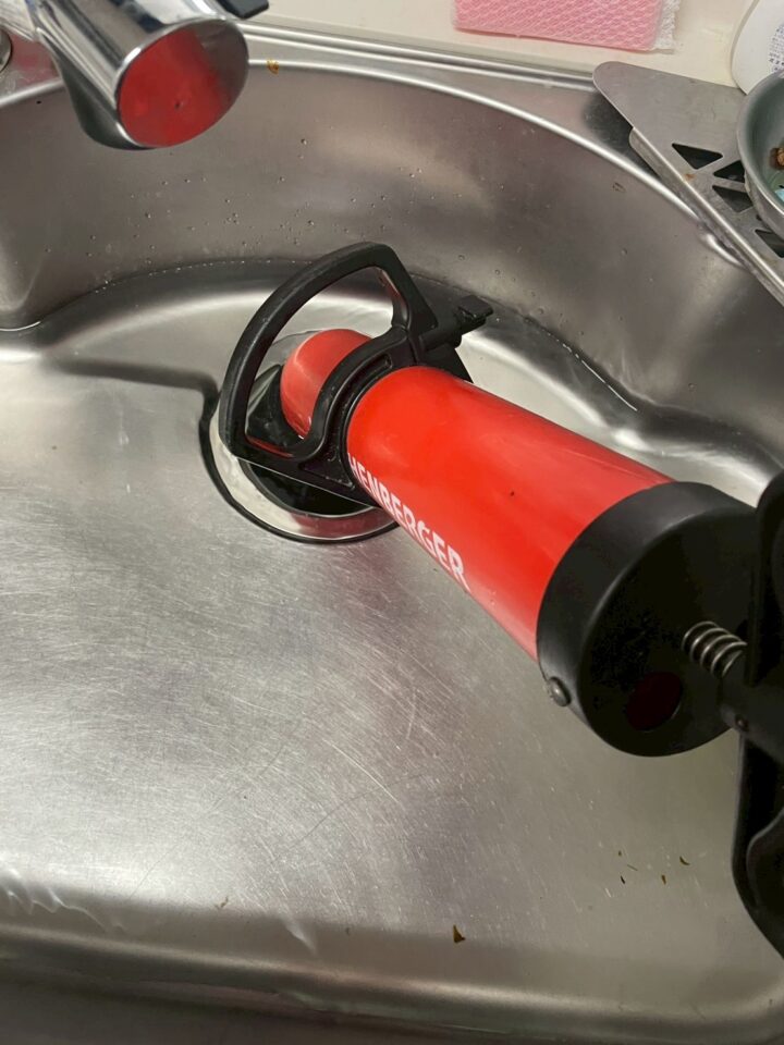 愛知県岡崎市 キッチン排水詰まり除去(S様宅)の画像